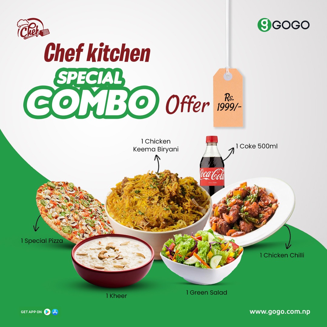 Chef Kitchen Special Combo Offer - GoGo Nepal